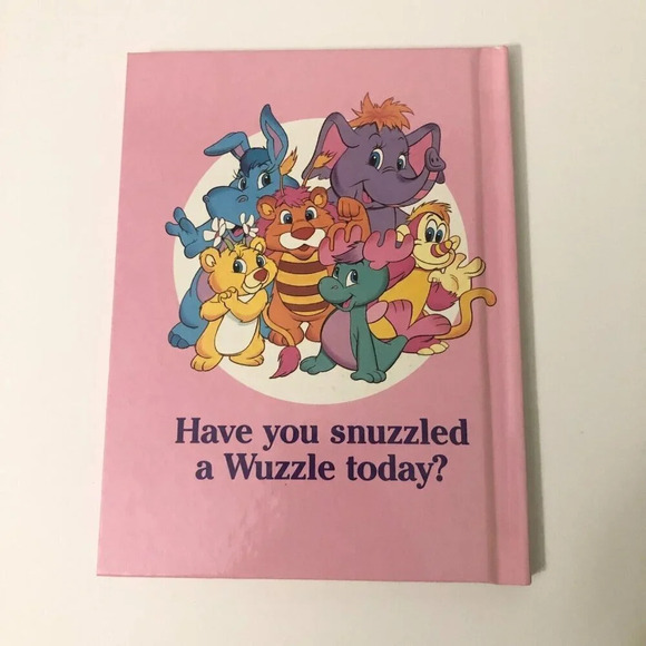 Vtg 1984 The Wuzzles Butterbear Plants  a Suprise Hardcover Book - Picture 13 of 14